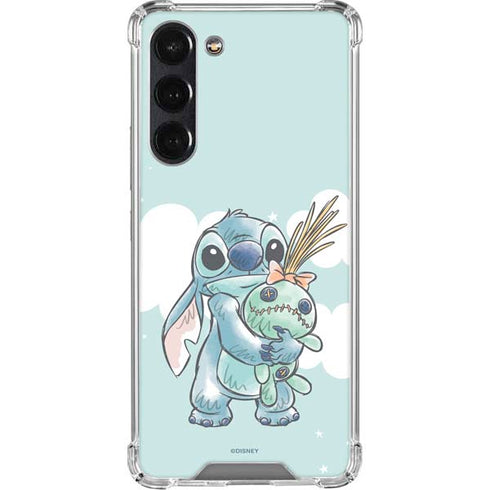 Disney Lilo and Stitch Stitch and Scrump Galaxy S23 FE Clear Case